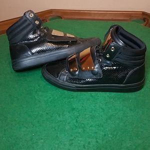 Aldo Black/Gold Strap sz 10.5 Used